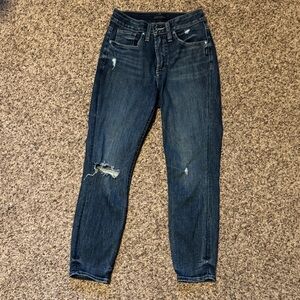 Silver Jeans Dark Blue Boyfriend Jeans
